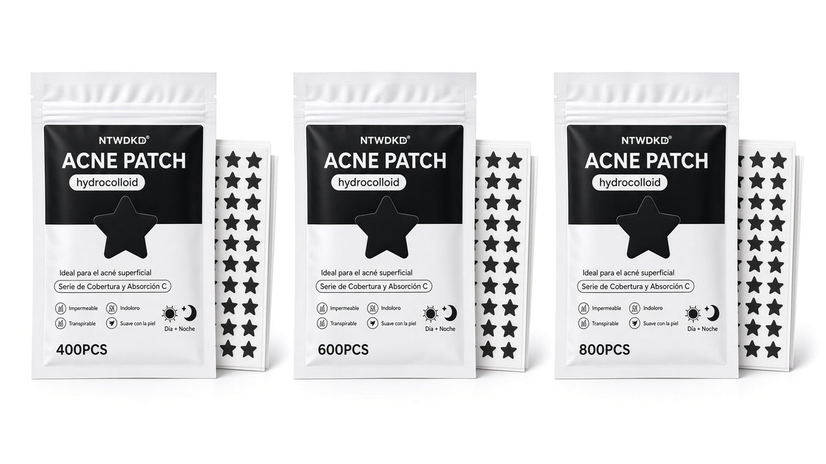 Patchs anti-boutons en forme d'étoiles noires 240/480/800 Pcs