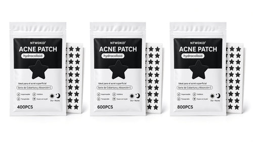 Patchs anti-boutons en forme d'étoiles noires 240/480/800 Pcs